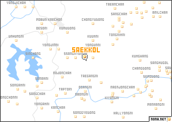 map of Saek-kol