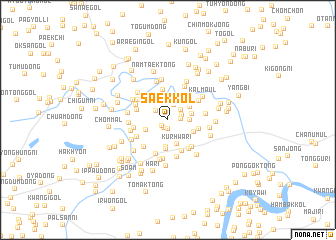 map of Saek-kol