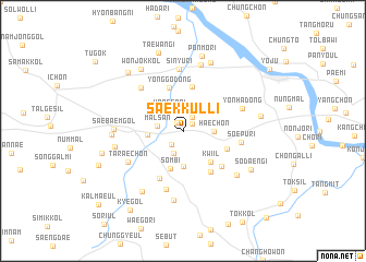 map of Saekkul-li