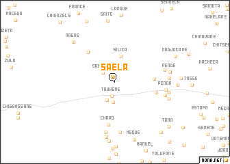 map of Saela