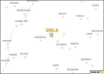 map of Saele