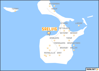 map of Sælvig