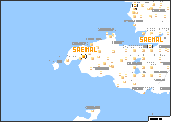 map of Sae-mal