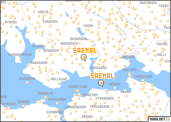 map of Saemal