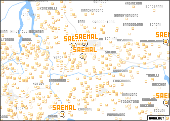 map of Saemal