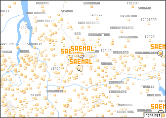 map of Saemal