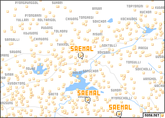 map of Sae-mal