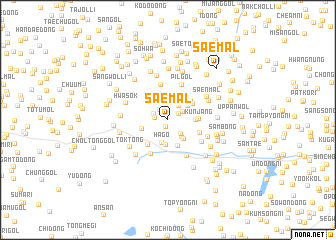 map of Sae-mal