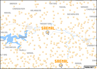 map of Sae-mal