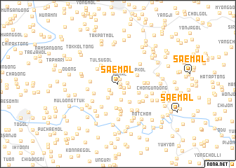 map of Sae-mal