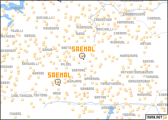 map of Sae-mal