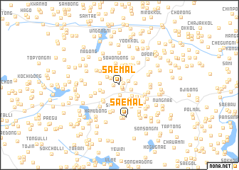 map of Sae-mal