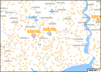 map of Saemal