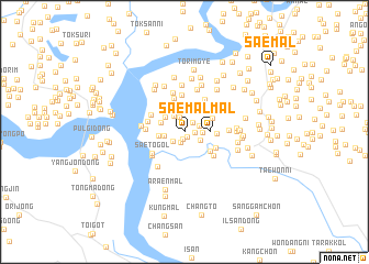 map of Sae-mal