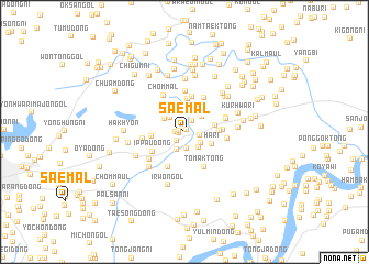 map of Sae-mal