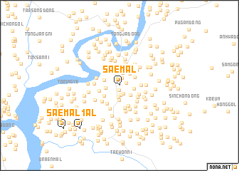 map of Sae-mal