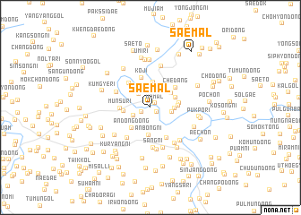 map of Saemal