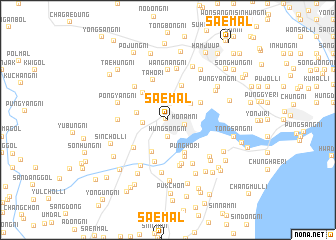 map of Saemal