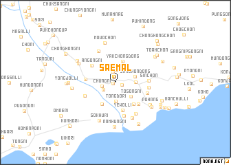 map of Sae-mal