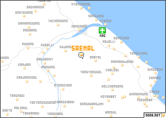 map of Sae-mal