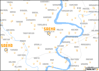 map of Saema