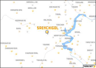 map of Saemch\