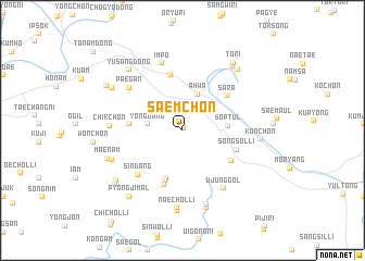 map of Saemch\