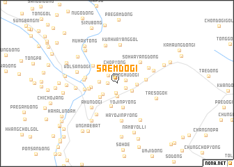 map of Saemdŏgi