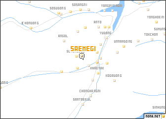 map of Saemegi