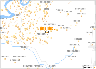 map of Saem-gol