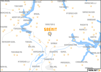 map of Saemit