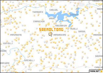 map of Saemol-tong