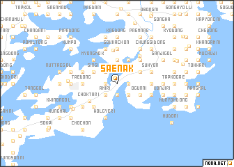 map of Saenak