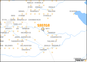 map of Saenda