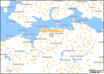 map of Saenggul-li