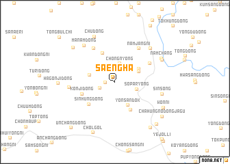 map of Saengha