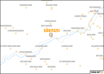 map of Saeng-ni