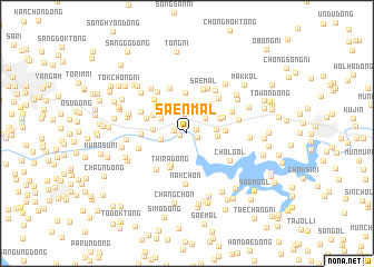 map of Saenmal
