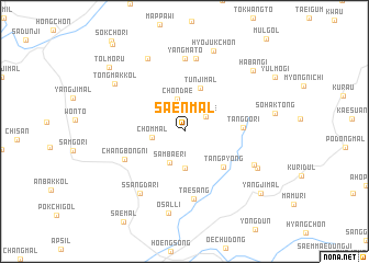 map of Saenmal