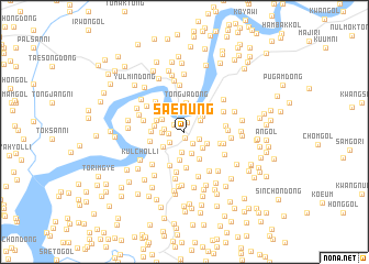 map of Saenŭng