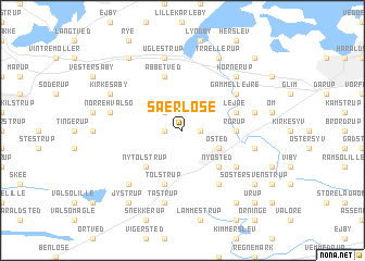 map of Særløse