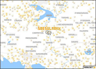 map of Saesulmak
