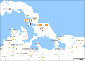 map of Saetía