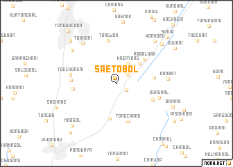 map of Saet\