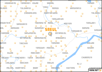 map of Saeul