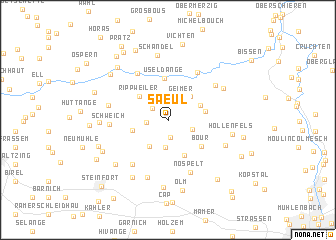 map of Saeul