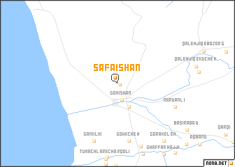 map of Şafā Īshān