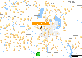 map of Safa Kadal