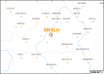 map of Safalık