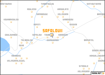 map of Safalou II